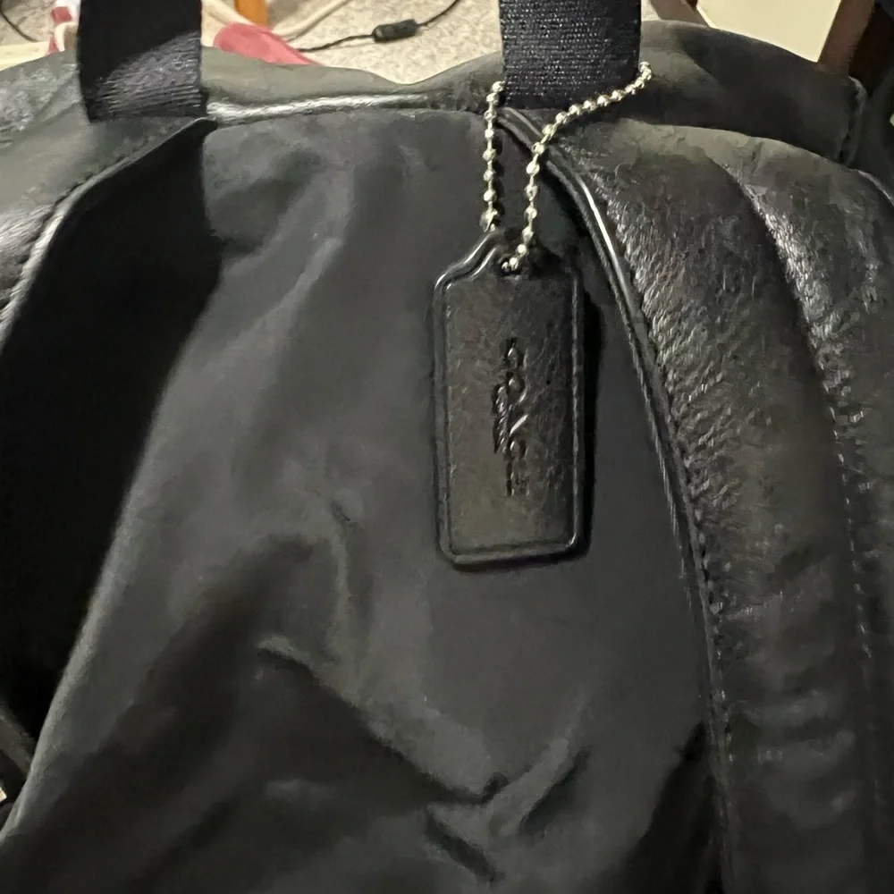 Coach Genuine Leather Backpack - Picture 4 of 7